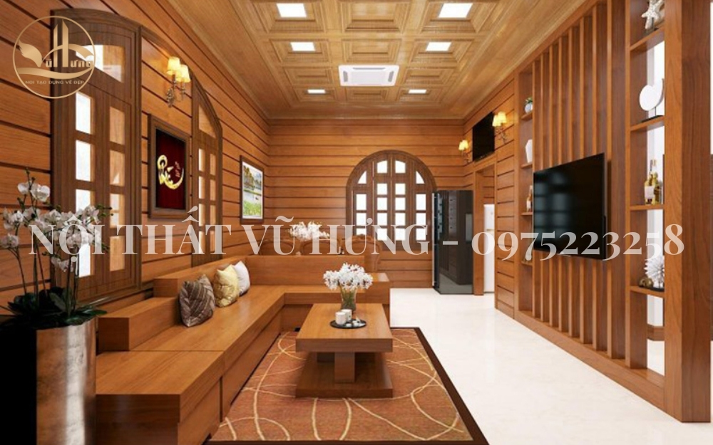Vách lam nhựa giả gỗ là gì?

