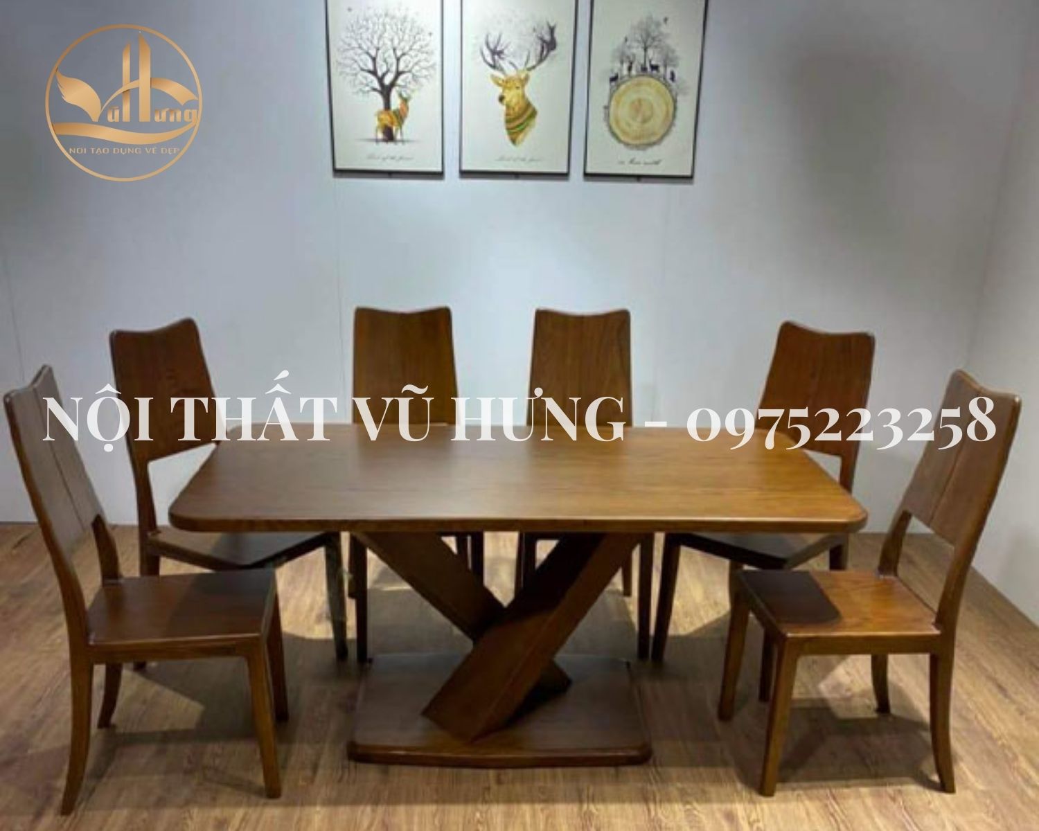 Tổng hợp 10+ bộ bàn ăn gỗ công nghiệp đang “làm mưa làm gió” trên thị trường hiện nay 