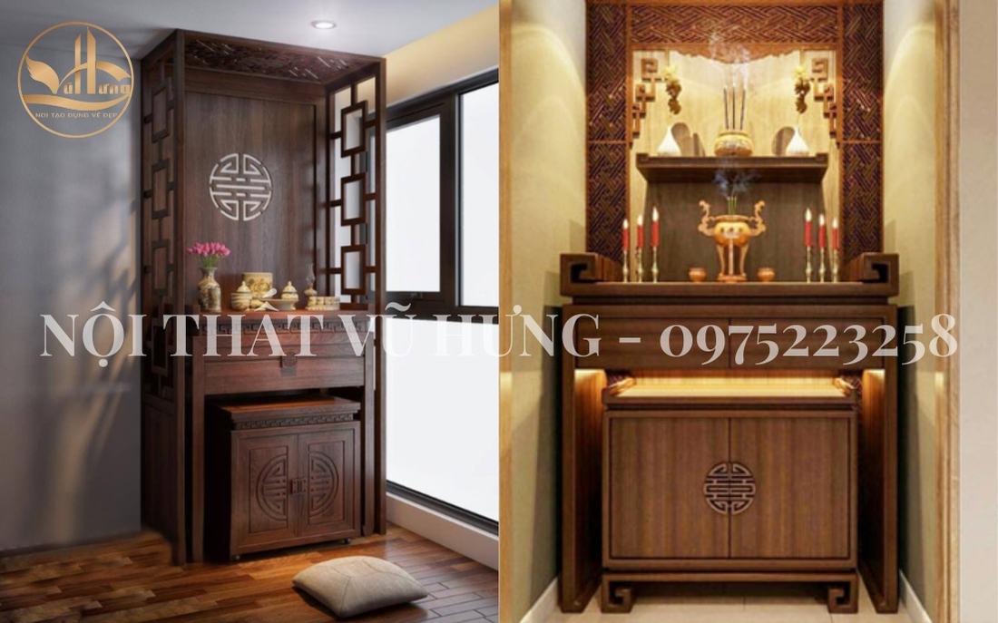 Bàn Thờ Gỗ Sồi Có Tốt Không? TOP 10+ Mẫu Bàn Thờ Gỗ Sồi Đẹp Giá Rẻ - Chất Lượng 