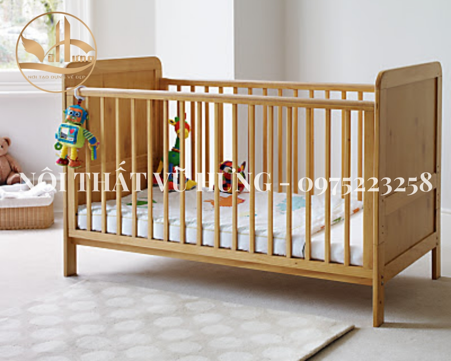 mẫu giường trẻ em bằng gỗ công nghiêp