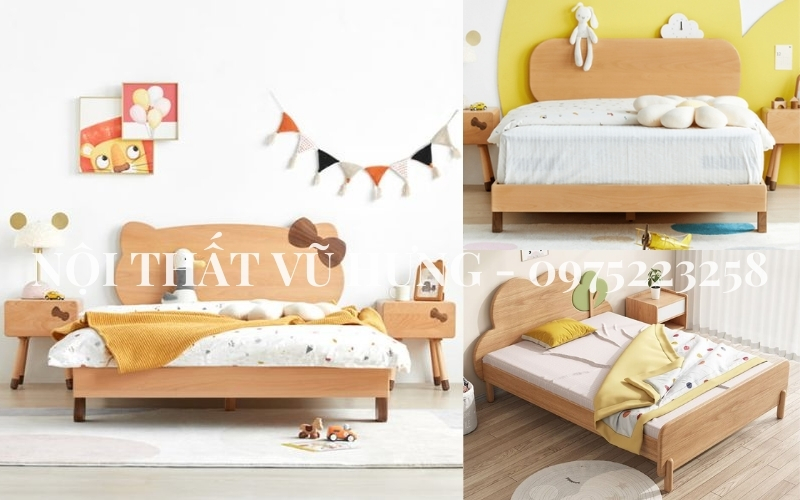 19+ Mẫu Giường Ngủ Trẻ Em Bằng Gỗ Công Nghiệp HIỆN ĐẠI - TRẺ TRUNG