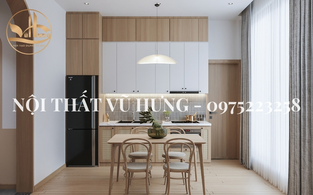 TOP 10+ mẫu thiết kế bếp nhỏ kiểu Nhật được nhiều hộ gia đình săn đón nhất