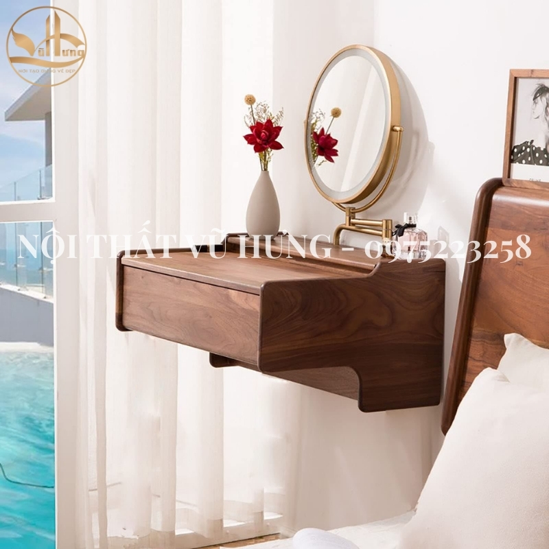 Bàn Trang Điểm Treo Tường - “Làn Sóng” Mới Lạ Trong Thế Giới Nội Thất Hiện Nay 