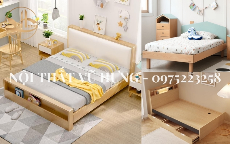 19+ Mẫu Giường Ngủ Trẻ Em Bằng Gỗ Công Nghiệp HIỆN ĐẠI - TRẺ TRUNG 