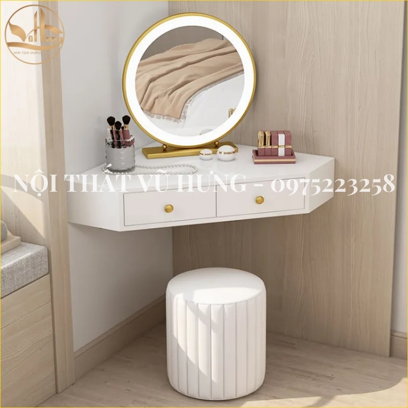 Bàn Trang Điểm Treo Tường - “Làn Sóng” Mới Lạ Trong Thế Giới Nội Thất Hiện Nay 