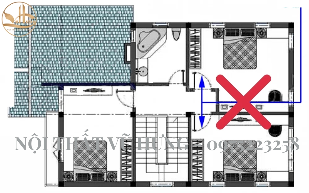 Cửa phong thủy phòng ngủ cần lưu ý những điều gì?