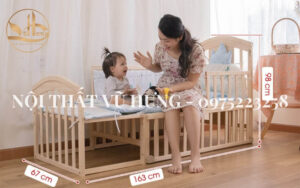 Top 10+ Mẫu Giường Ghép Cho Bé Đảm Bảo An Toàn - Tiện Lợi