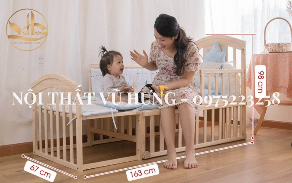 Top 10+ Mẫu Giường Ghép Cho Bé Đảm Bảo An Toàn - Tiện Lợi