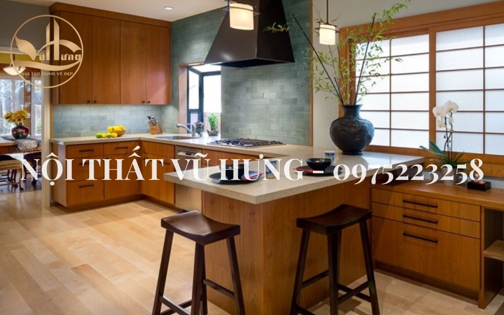 TOP 10+ mẫu thiết kế bếp nhỏ kiểu Nhật được nhiều hộ gia đình săn đón nhất
