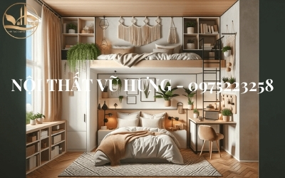 TOP 6 Bản Vẽ Thiết Kế Phòng Ngủ 10m2 Tiện Lợi - Tiết Kiệm 