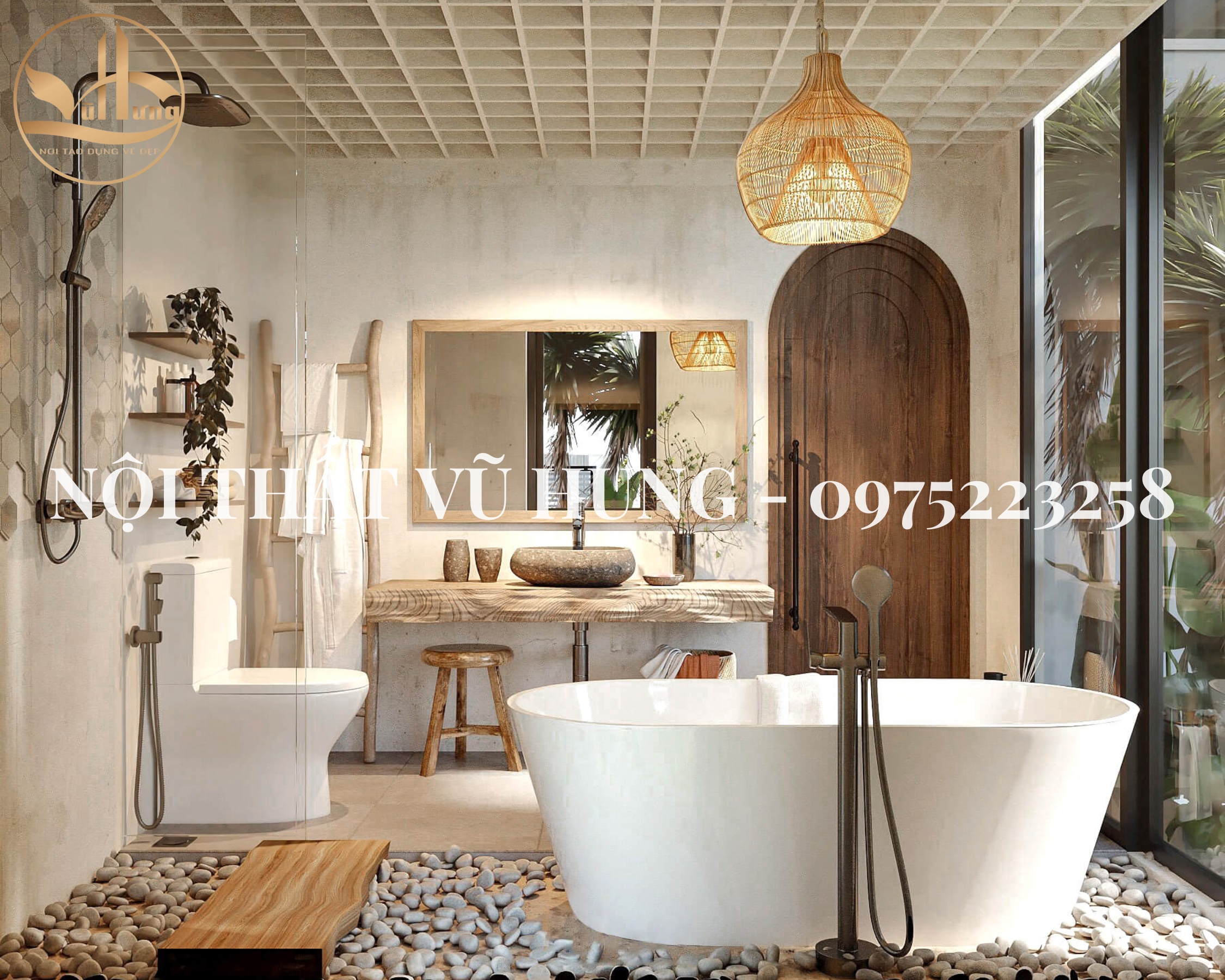 10+ mẫu thiết kế nhà phong cách Wabi Sabi đẹp mê ly 