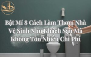 Bật Mí 8 Cách Làm Thơm Nhà Vệ Sinh Như Khách Sạn Mà  Không Tốn Nhiều Chi Phí