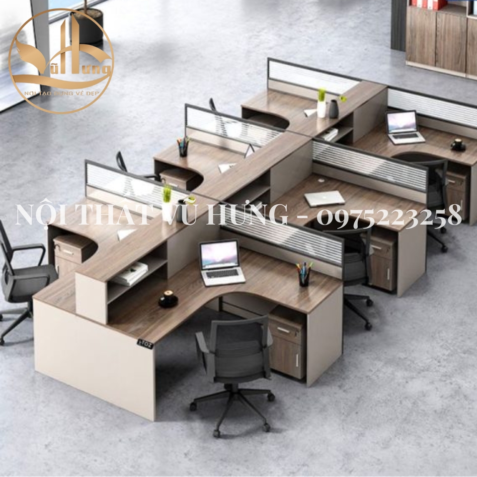 19+ Mẫu Bàn Làm Việc Gỗ Công Nghiệp Chất Lượng - Giá Rẻ