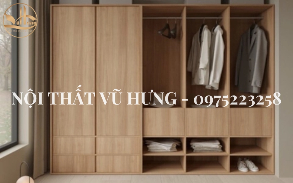 19+ Mẫu Tủ Quần Áo Lắp Ráp Bằng Gỗ TIỆN LỢI - THÔNG MINH