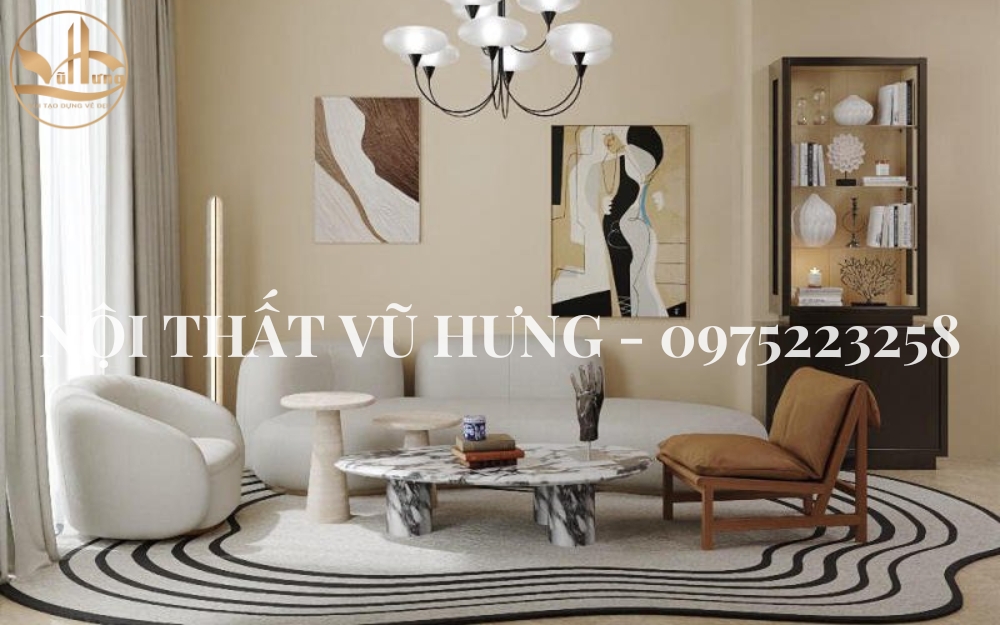 Trang trí phòng khách nhỏ đẹp theo chủ nghĩa tối giản 