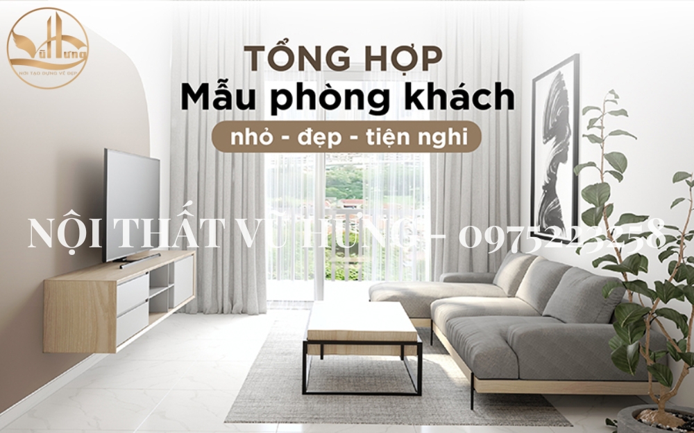 4 Ý Tưởng Trang Trí Phòng Khách Nhỏ Đẹp Như Mơ 