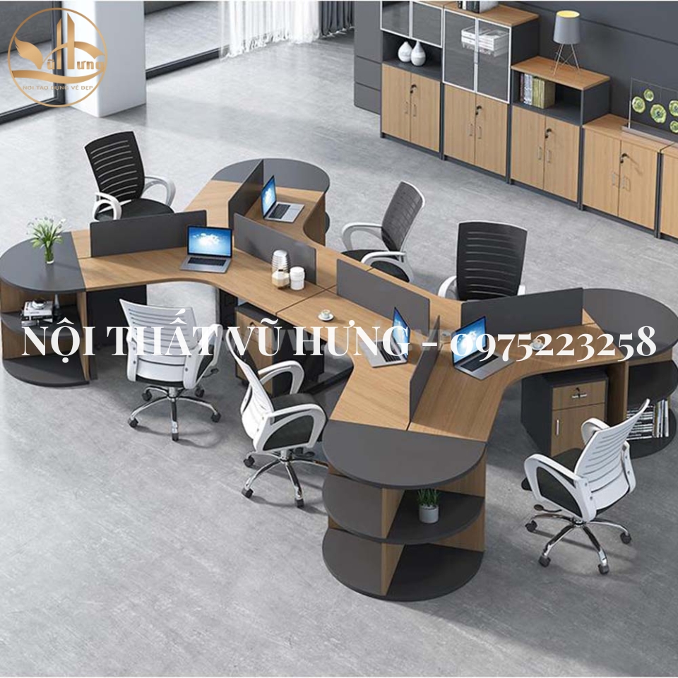19+ Mẫu Bàn Làm Việc Gỗ Công Nghiệp Chất Lượng - Giá Rẻ