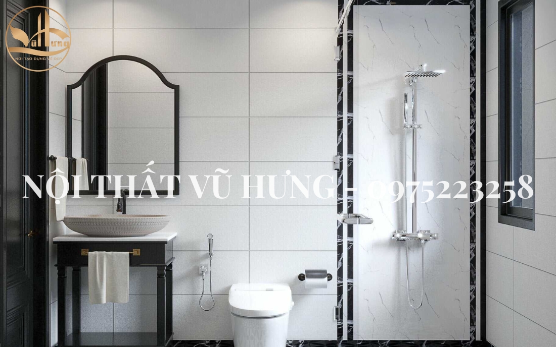 Mẫu nhà tắm sang trọng theo phong cách Indochine - Đông Dương