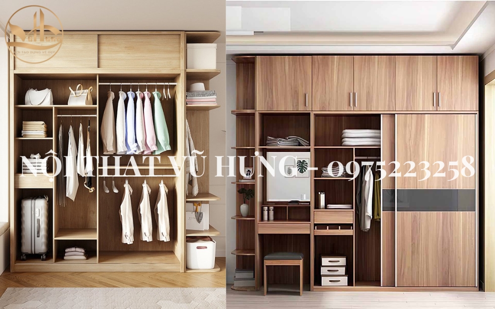 19+ Mẫu Tủ Quần Áo Lắp Ráp Bằng Gỗ TIỆN LỢI - THÔNG MINH