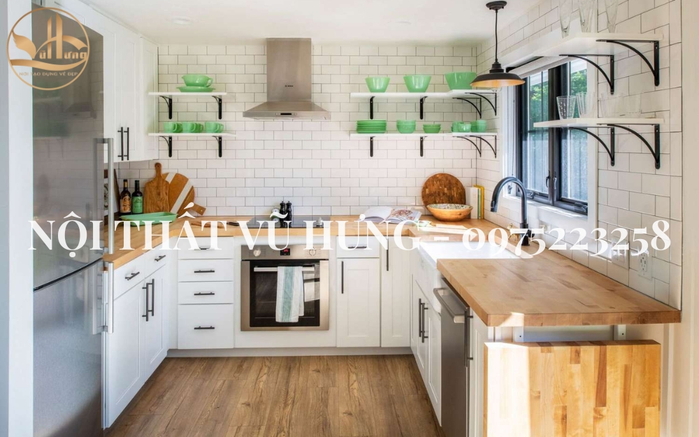 3 kiểu thiết kế nhà bếp nhỏ đơn giản phổ biến nhất hiện nay