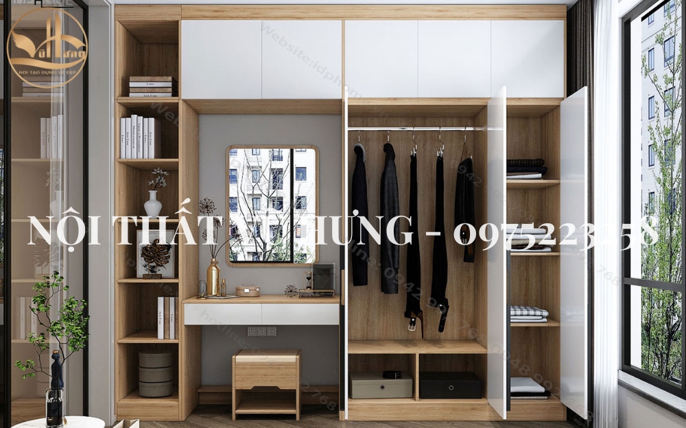 19+ Mẫu Tủ Quần Áo Lắp Ráp Bằng Gỗ TIỆN LỢI - THÔNG MINH