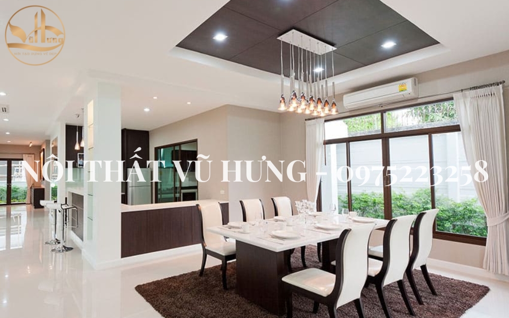Tại sao nên làm trần thạch cao phòng ăn?