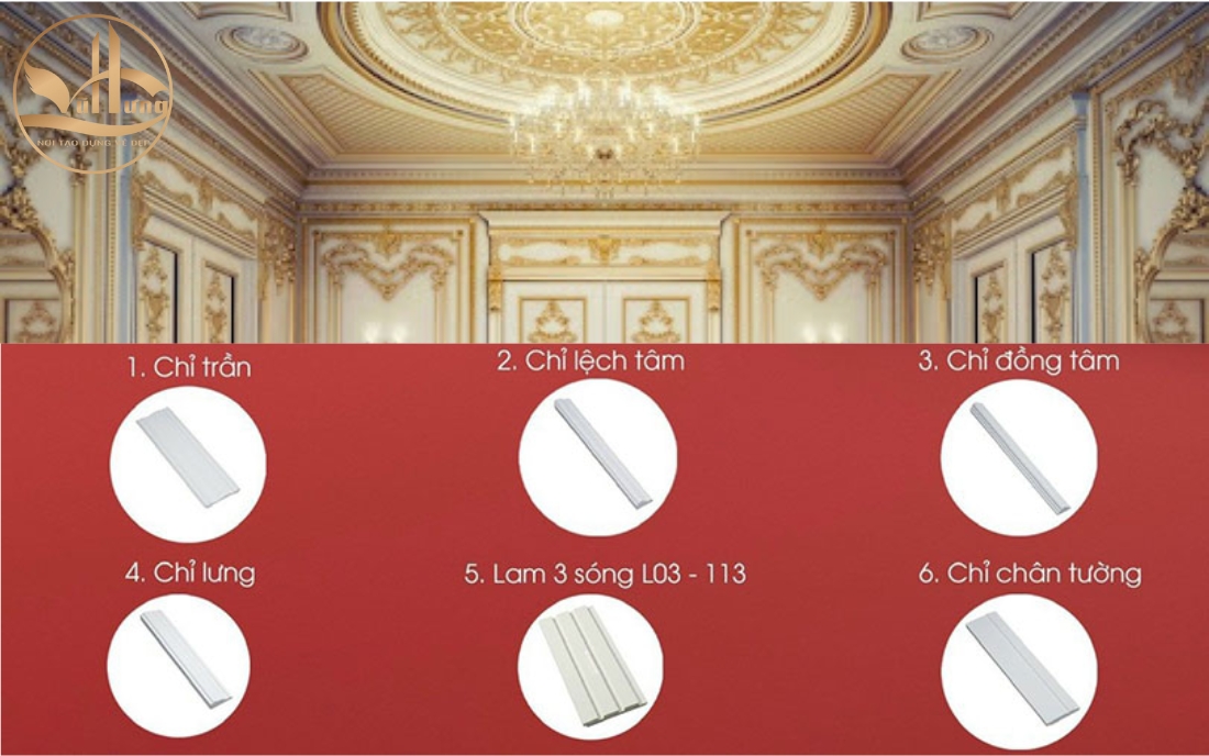 Phào chỉ nhựa là gì?