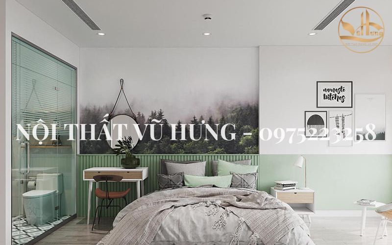 Thiết Kế Phòng Ngủ 15m2 Cho Vợ Chồng 
