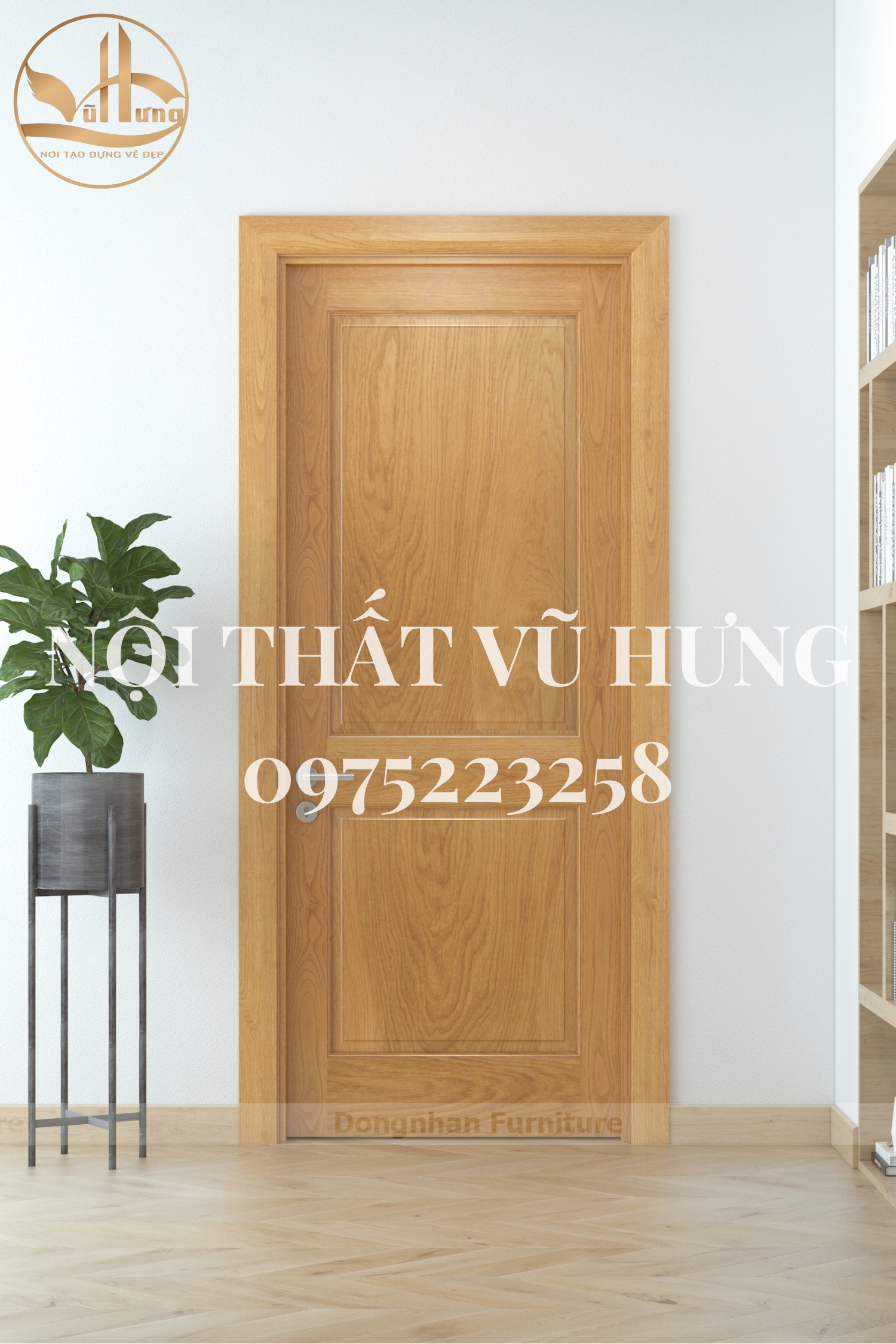 Bí Quyết Chọn Mua Mẫu Cửa Gỗ 1 Cánh Phòng Ngủ TIỆN ÍCH - TỐI ƯU DIỆN TÍCH