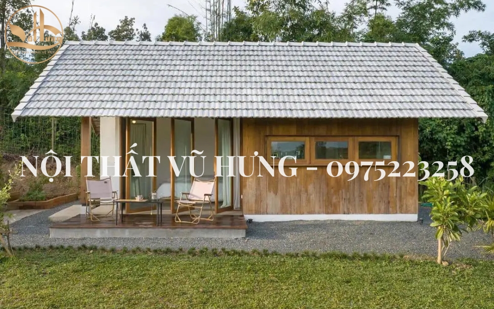 “ĐỘC LẠ” Mẫu Nhà Đẹp 1 Tầng 35m2: Rời Xa Phố Thị - Tìm Lại Bình Yên