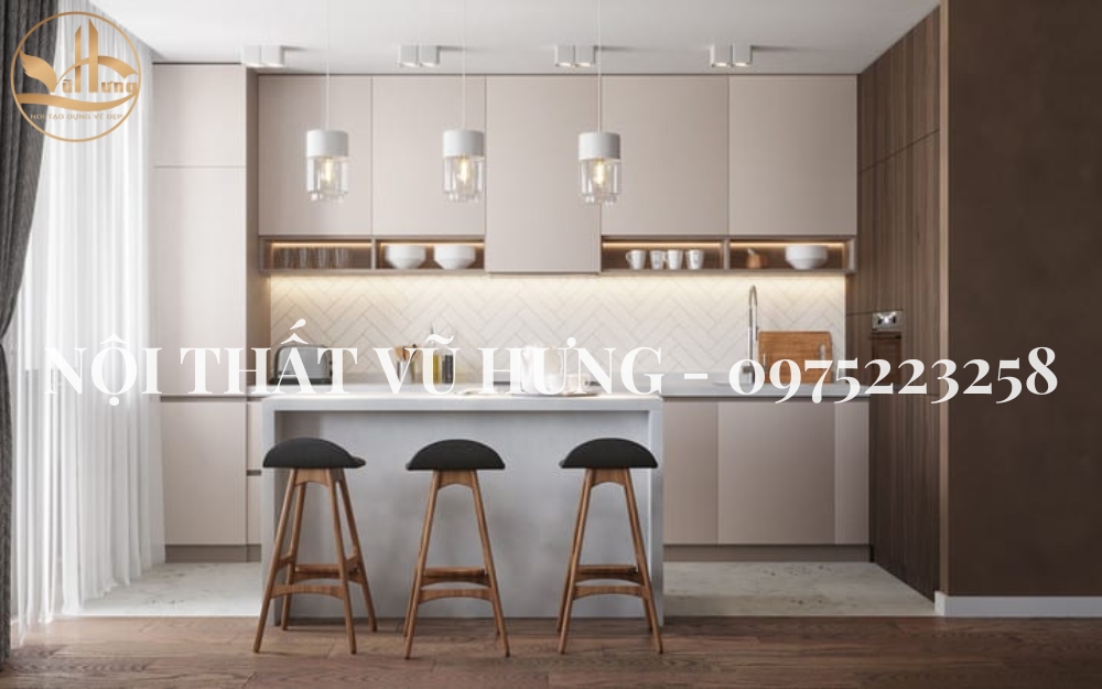 3 kiểu thiết kế nhà bếp nhỏ đơn giản phổ biến nhất hiện nay