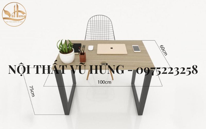 8 Kiểu Kích Thước Bàn Làm Việc Tiêu Chuẩn Tại Nhà - Văn Phòng Công Ty 