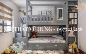 15+ Mẫu Giường Tầng Bằng Gỗ Phổ Biến Nhất Hiện Nay