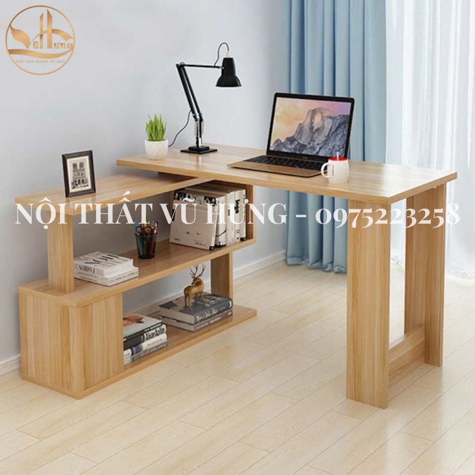 19+ Mẫu Bàn Làm Việc Gỗ Công Nghiệp Chất Lượng - Giá Rẻ