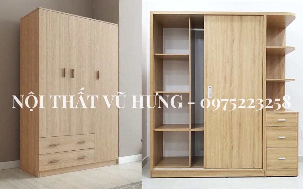 19+ Mẫu Tủ Quần Áo Lắp Ráp Bằng Gỗ TIỆN LỢI - THÔNG MINH