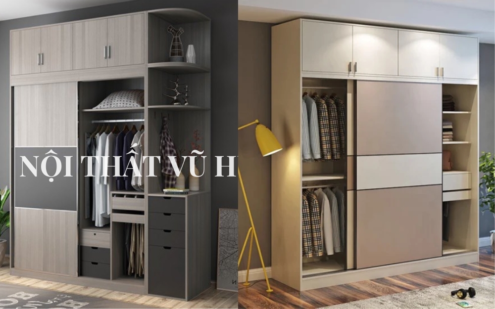 19+ Mẫu Tủ Quần Áo Lắp Ráp Bằng Gỗ TIỆN LỢI - THÔNG MINH