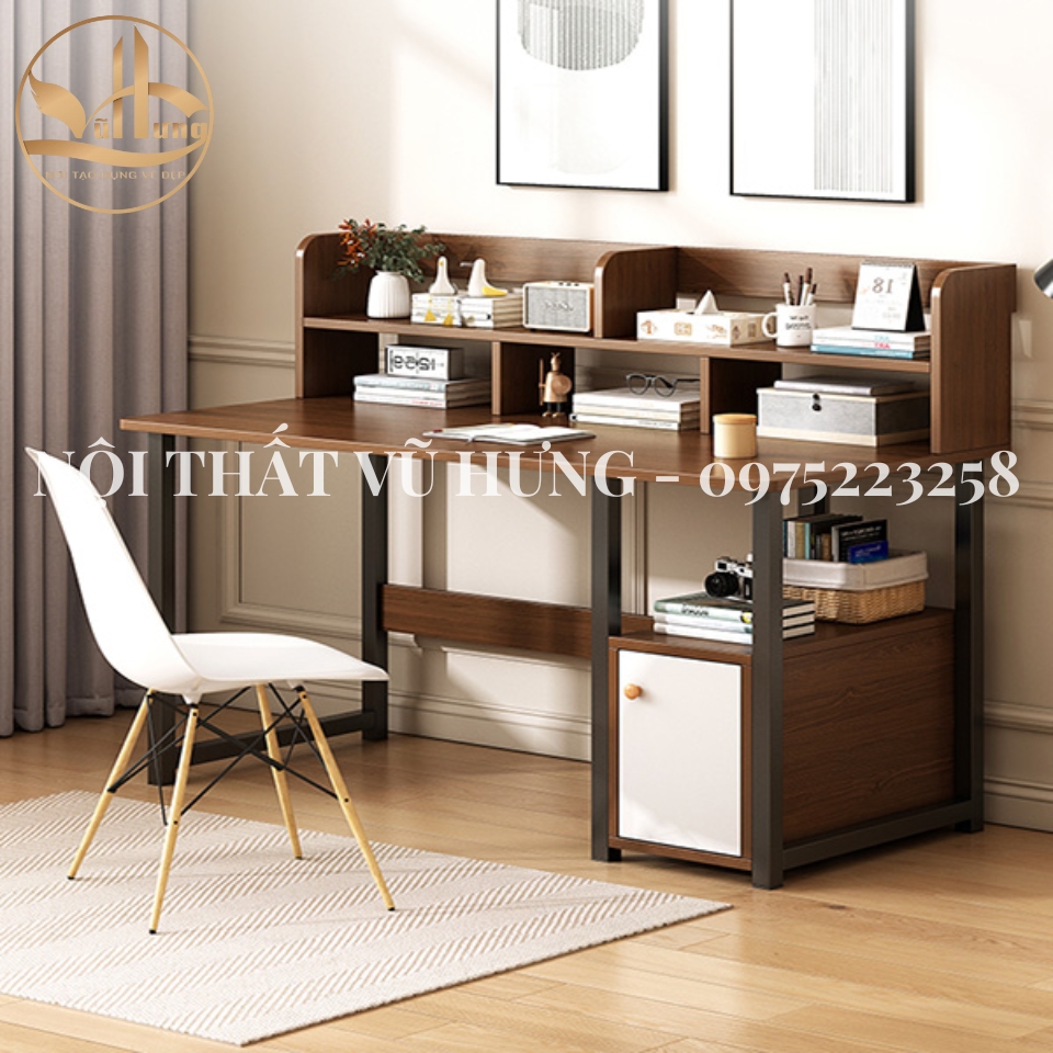 19+ Mẫu Bàn Làm Việc Gỗ Công Nghiệp Chất Lượng - Giá Rẻ