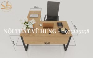 8 Kiểu Kích Thước Bàn Làm Việc Tiêu Chuẩn Tại Nhà - Văn Phòng Công Ty