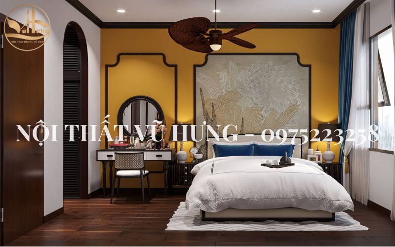 Thiết Kế Phòng Ngủ 15m2 Cho Vợ Chồng Nhỏ Mà Đẹp: Lời Khuyên Từ Chuyên Gia Nội Thất Vũ Hưng