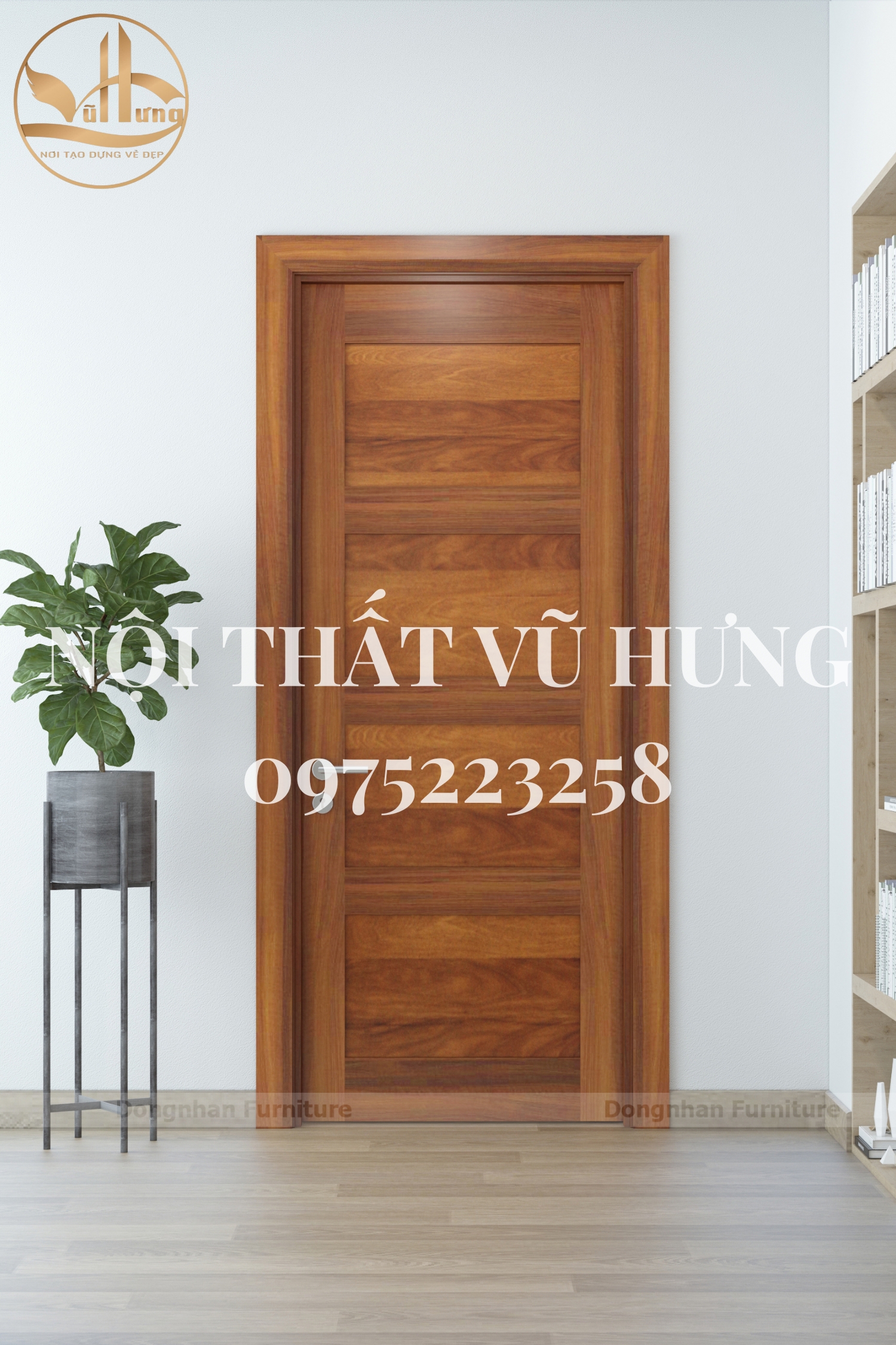 Bí Quyết Chọn Mua Mẫu Cửa Gỗ 1 Cánh Phòng Ngủ TIỆN ÍCH - TỐI ƯU DIỆN TÍCH