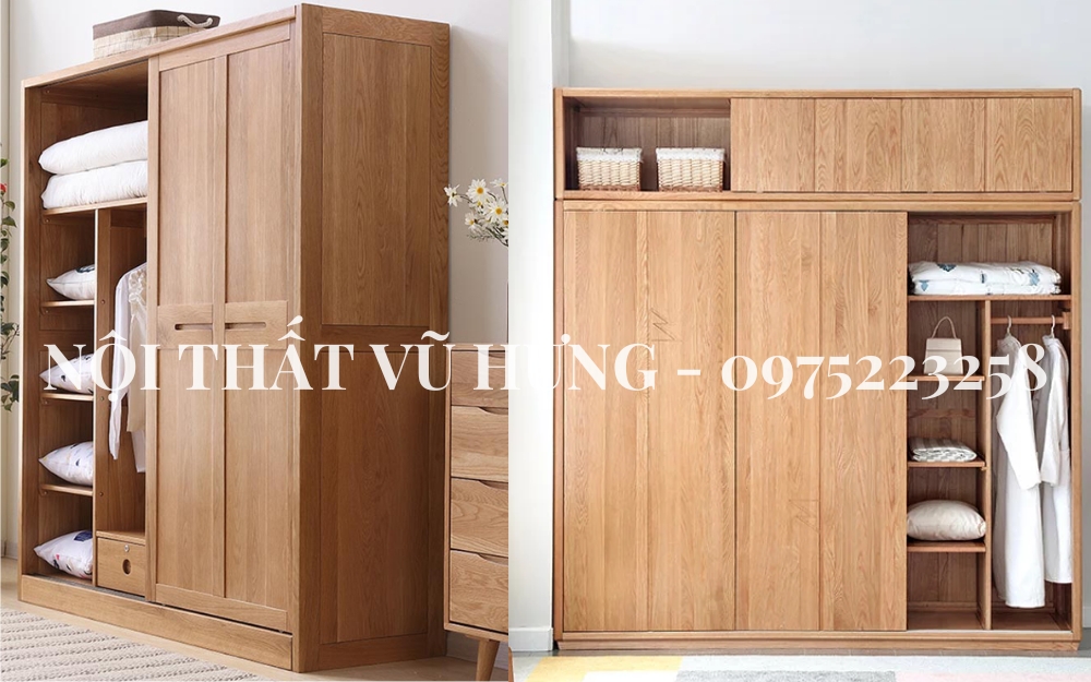 19+ Mẫu Tủ Quần Áo Lắp Ráp Bằng Gỗ TIỆN LỢI - THÔNG MINH