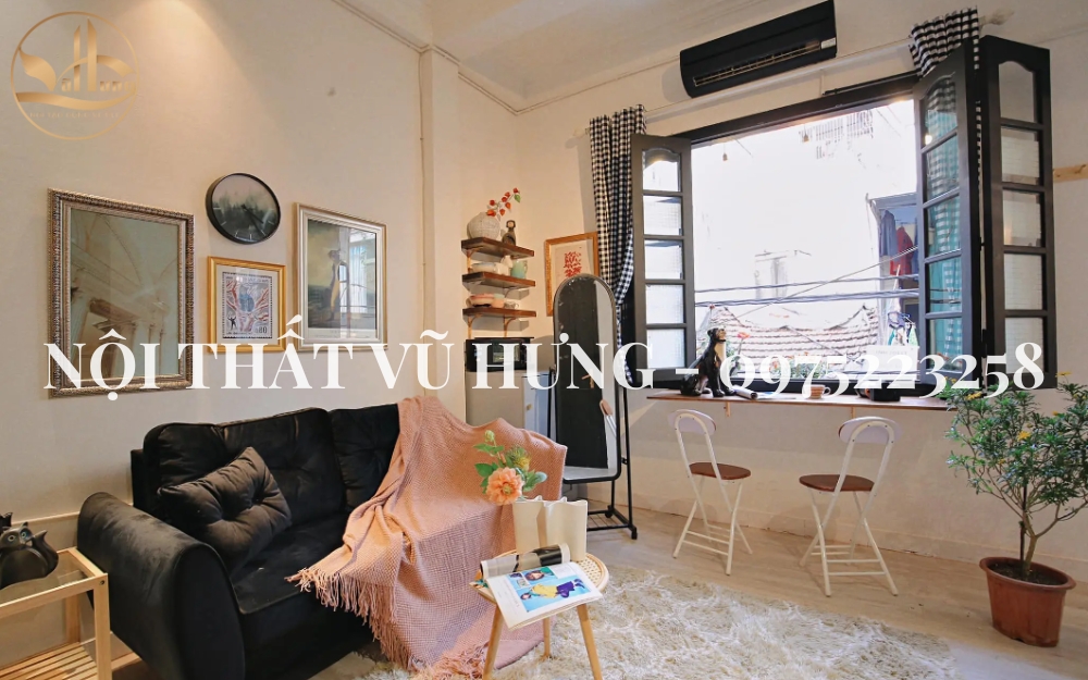 Trang trí phòng khách nhỏ 10m2 hiện đại và tiện nghi