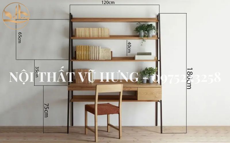 Các kích thước bàn làm việc chuẩn tại nhà
