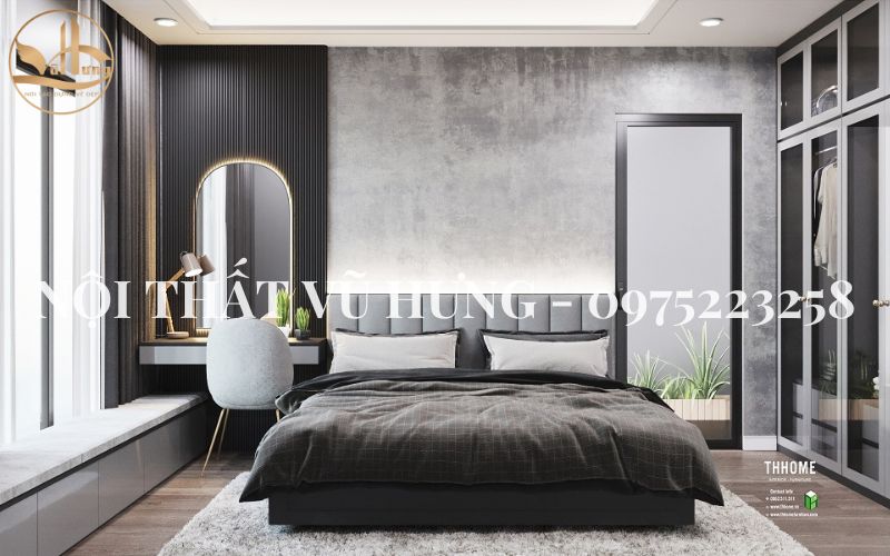 Thiết Kế Phòng Ngủ 15m2 Cho Vợ Chồng 