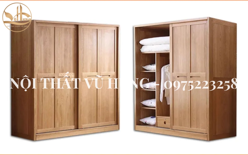 19+ Mẫu Tủ Quần Áo Lắp Ráp Bằng Gỗ TIỆN LỢI - THÔNG MINH