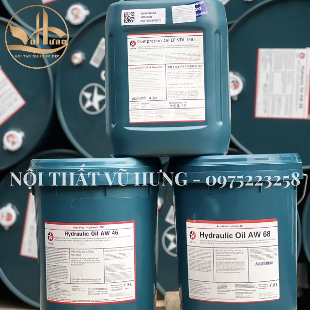 Dầu máy nén khí piston chuyên dụng Caltex Compressor Oil EP VDL 100