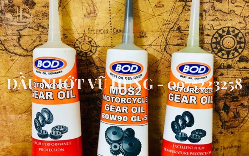 Nhớt láp xe tay ga BOD 80w90 MoS2 Scooter Gear Oil